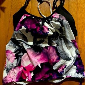 Calia Swim Tankini Top Medium